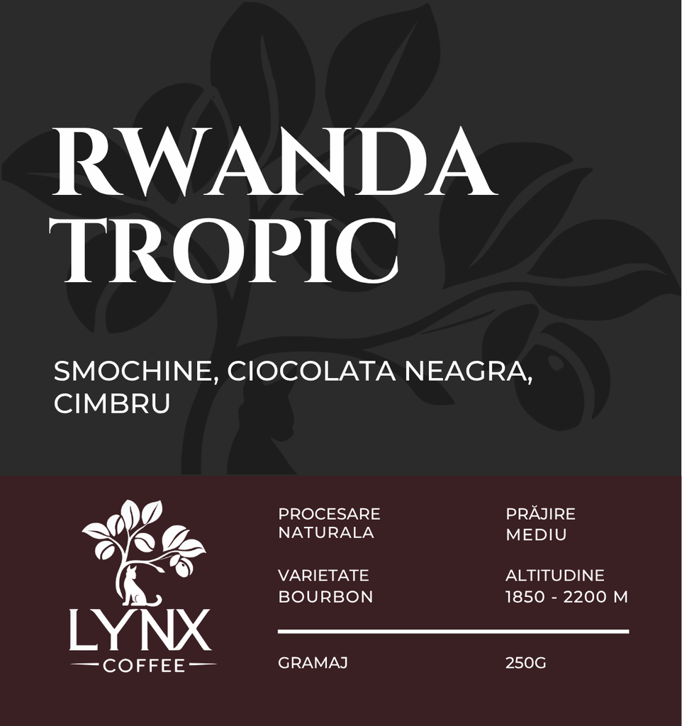 Rwanda Tropic cafea boabe
