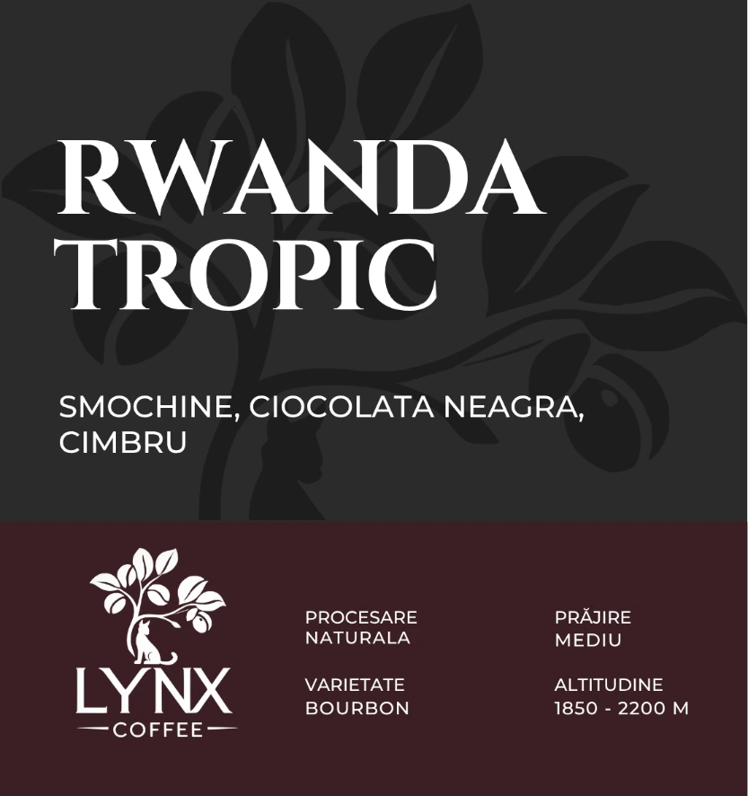 Rwanda Tropic cafea boabe